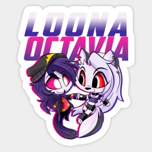 Loona & Octavia Chibi v2 Sticker